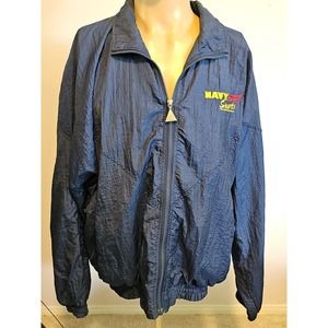 US Navy AcrossSports Windbreaker Jacket Size M